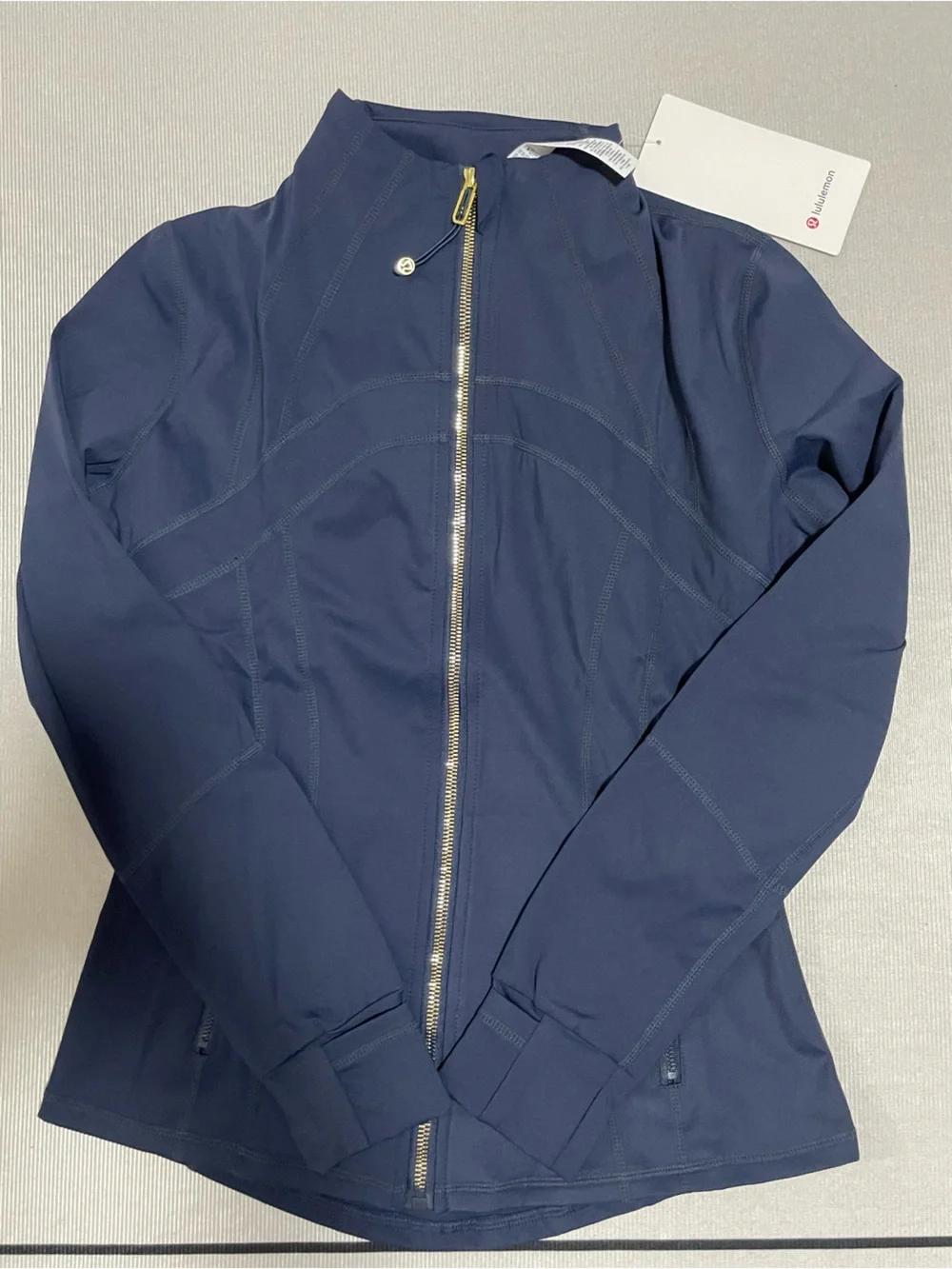 lululemon athletica Navy Stretch Bomber Jacket